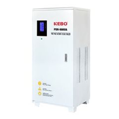 Σταθεροποιητής - ρυθμιστής τάσης 90KVA τριφασικός SERVO LCD (PDR) KEBO με προστασία από υπέρταση