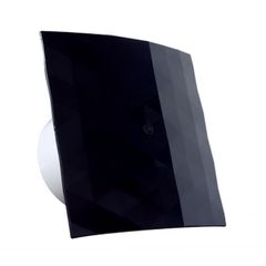 Εξαεριστήρας μπάνιου B μαύρος Φ100 15W 2650rpm 230V 100 m³/h 40dB αθόρυβης λειτουργίας
