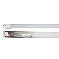 Λάμπα led τύπου φθορίου T8 120cm 18W 3000k θερμό φως 1800 lumen γυάλινη με τροφοδοσία στα 2 άκρα