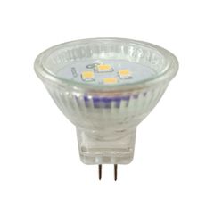 Λάμπα led smd Ø35mm MR11 2,5W 12V AC/DC 3000k θερμό λευκό φως δέσμης 120° 200 lumen