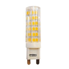 Λάμπα led G9 κεραμική 7W 230V ντιμαριζόμενη 4000k ενδιάμεσο λευκό φως δέσμης 360° 600 lumen