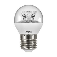 Λάμπα led σφαιρική διάφανη Ø45 E27 3.4W 230V 2700k θερμό λευκό φως δέσμης 230° 250lm
