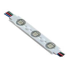 Αλυσίδα με led modules σετ 20τεμ. 0,72W/mod 12VDC RGB εναλλαγής χρωμάτων για φωτισμό επιγραφών