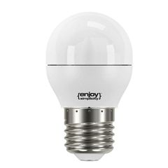 Λάμπα led σφαιρική Ø45 E27 5.6W 230V ντιμαριζόμενη 6500k ψυχρό λευκό φως 160° 500lm