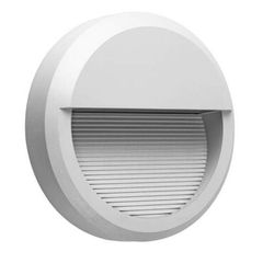 Led απλίκα λευκή στρογγυλή με σκίαστρο slim πλαστική 8W 430Lm 3000k θερμό λευκό φως στεγανή ΙΡ65