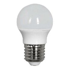 Λάμπα led σφαιρική Ε27 5W 12V DC 6000k ψυχρό φως δέσμης 180° 470 lumen 30000h