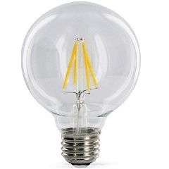 Λάμπα led filament globe G125 Ε27 8W 230V 2700k θερμό λευκό φως 880lumen