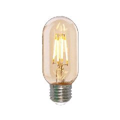 Λάμπα led filament amper T45 Ε27 4W 230V ντιμαριζόμενη 2400k θερμό λευκό φως 360lumen