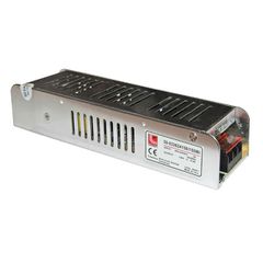 Τροφοδοτικό mini αλουμινίου 150W 6.5A 230V στα 24VDC για ταινίες και λάμπες led μη στεγανό IP20