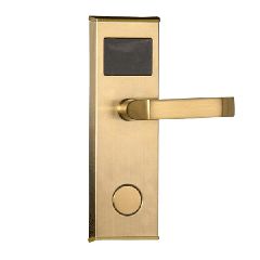 Ηλεκτρονική κλειδαριά FL-0106GT Gold για δωμάτια ξενοδοχείων τεχνολογίας RF TEMIC
