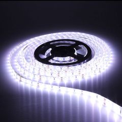 Led ταινία υψηλής φωτεινότητας 16W 12VDC 5m ψυχρό λευκό φως αδιάβροχη IP65 εύκαμπτη & αυτοκόλλητη