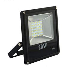 Προβολέας led slim 20W 230V 4500k ενδιάμεσο λευκό φως 1800lm με smd στεγανός IP65