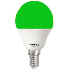 Λάμπα led P45 σφαιρική Ε14 1.8W 230V πράσινο φως δέσμης 180° enjoy simplicity 15000h