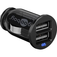 goodbay USB φορτιστής από τον αναπτήρα αυτοκινήτου 2.1A για γρήγορη φόρτιση κατάλληλο για Tablets & Smartphones, κάμερες και άλλες συσκευές 12V