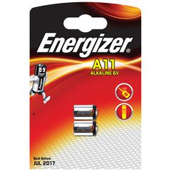 Μπαταρία λιθίου ENERGIZER E11A 38mAh 6V σε blister δύο τεμαχίων