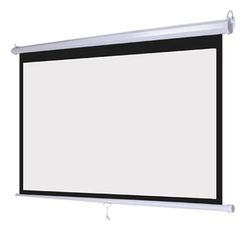 Χειροκίνητη οθόνη προβολής 120‘‘ 270x150cm 16:9 με μηχανισμό που κλειδώνει Gain 1.1