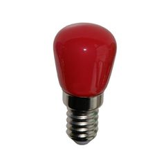 Λαμπάκι led ψυγείου E14 με κόκκινο φως και διάμετρο 23mm 1.5W 70Lm τύπου Τ22