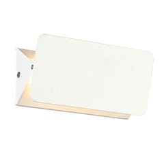 Επίτοιχο φωτιστικό λευκό led 5W ορθογώνιο με δυνατότητα περιστροφής 450Lm 3000K θερμό φως