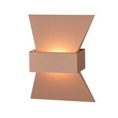 Επίτοιχο Led φωτιστικό σε χρυσό χρώμα 6W 540Lm 3000K θερμό φως κατασκευασμένο από αλουμίνιο