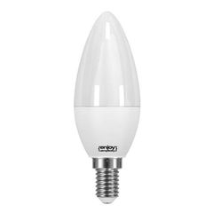 Λάμπα led κεράκι E14 5.5W 230V ντιμαριζόμενη 4000k ενδιάμεσο φως 180° 470lm
