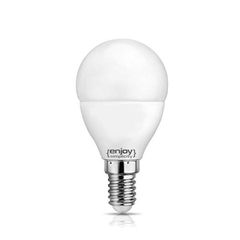 Λάμπα led σφαιρική E14 Ø45 4W 230V 6500k ψυχρό λευκό φως δέσμης 180° 350 lumen 15000h