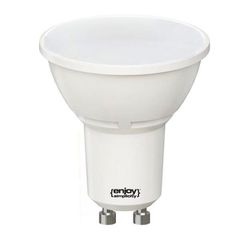 Λάμπα led GU10 Ø50mm 5W 230V 2700k θερμό λευκό φως 400 lumen δέσμης 100° 15000h