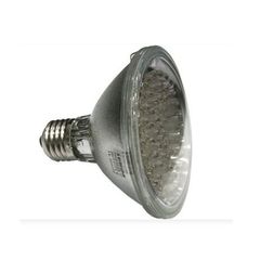 Λάμπα led PAR30 E27 3.6W 230V δέσμης 30° μπλε φως με γυάλινο σώμα και διάφανο κάλυμμα