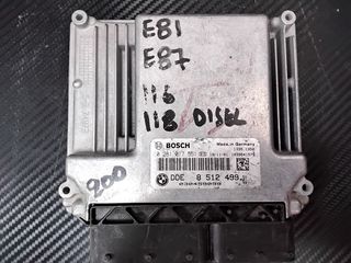 BMW E81,E82,116,118 DIESEL ΕΓΚΕΦΑΛΟΣ BOSCH 0 281 017 551,DDE 8512499