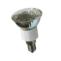 Λάμπα LED τύπου σποτ Ε14 1.4W 230V δέσμης 45° ψυχρό φως γυάλινο με κάλυμμα και 24LED