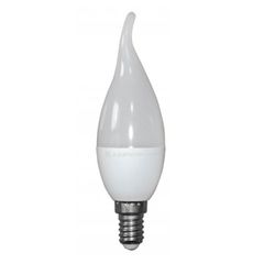 Λάμπα led C37 Ε14 κερί με μύτη ισχύος 6W 230V 6200k ψυχρό λευκό με ματ κάλυμμα Economy