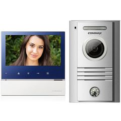 Σετ θυροτηλεόρασης COMMAX DRC-40K CDV-70H 4 καλωδίων με οθόνη αφής 7 και επίτοιχη τοποθέτηση