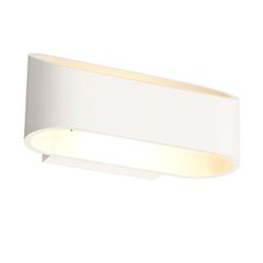 Επίτοιχο μεταλλικό φωτιστικό LED θερμό φως 3000K 3W 2 δέσμεων σε λευκό ματ χρώμα