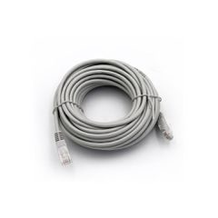 Καλώδιο δικτύου UTP CAT 5e 10m Patch Cord γκρι χρώμα CU Professional