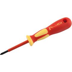 Κατσαβίδι μονωμένο ηλεκτρολογικό Pro s kit DIN1000V SD800-P1 με μονωμένο λαιμό & εργονομική λαβή