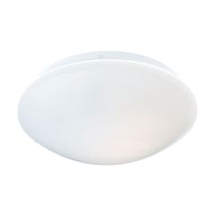 Φωτιστικό οροφής Φ430mm από λευκό plexiglass για 3 λάμπες με ντουί Ε27