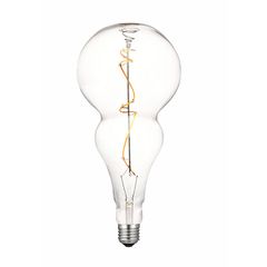 Λάμπα led filament ντιμαριζόμενη Ε27 5W 230V AC 2700k θερμό λευκό φως 350Lm Ø130x290mm