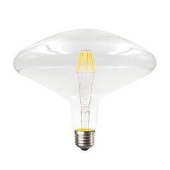 Λάμπα led filament μανιτάρι διάφανη Ε27 6W 230V 2700k θερμό λευκό φως 690Lm ντιμαριζόμενη