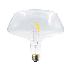 Λάμπα led filament μανιτάρι Ε27 6W 230V 2700k θερμό λευκό φως 690Lm ντιμαριζόμενη
