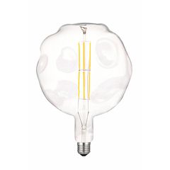 Λάμπα led filament Globe Ε27 8W 230V 2700k θερμό λευκό φως 720Lm ντιμαριζόμενη