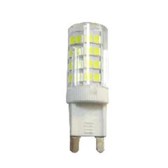Λάμπα led G9 κυλινδρική 5W 230V 3000k θερμό λευκό φως δέσμης 360° 400 lumen ντιμαριζόμενη
