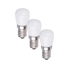 Λάμπα led Ε14 1W 230V AC 60Lm σε blister 3 τμχ, μπλε, πράσινο και μωβ χρώμα
