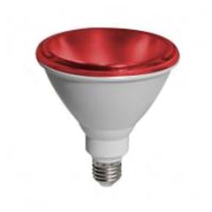 Λάμπα led PAR38 E27 15W 230V AC κόκκινο φως δέσμης 110° 1150lm στεγανή IP65