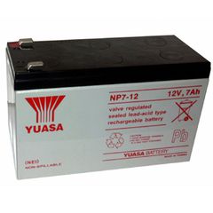 Μπαταρία μολύβδου NP7-12 YUASA 7AH 12V για συστήματα αδιάλειπτης λειτουργίας UPS