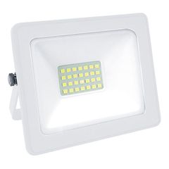 Προβολέας led λευκός 20W 230V smd 4000K ενδιάμεσο λευκό φως 1700lm στεγανός IP66
