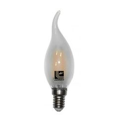 Λάμπα led filament κερί με μύτη Ε14 COG 6W 230V 4000k ενδιάμεσο φως 700lm δέσμης 360° με ματ κάλυμμα