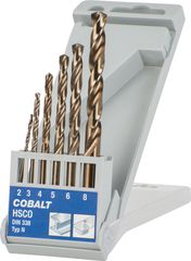ΤΡΥΠΑΝΙΑ ΚΟΒΑΛΤΙΟΥ CO 5% ΣΕΤ 6 ΤΕΜΑΧΙΑ 2-8mm DELTA 00875