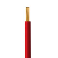 Καλώδιο μονοπολικό 1x6mm² H07V-R NYA δύσκαμπτο σε κόκκινο χρώμα μονωμένο