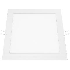 Led slim panel λευκό τετράγωνο χωνευτό 24W 230V ενδιάμεσο λευκό φως 4000k 1880lm