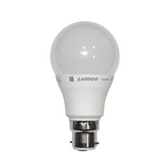 Λάμπα LED αχλάδι ματ B22 ισχύος 12W 230V 3000k θερμό λευκό φως δέσμης 220° 1200 lumen