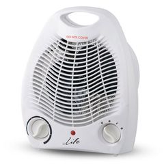 Αερόθερμο LIFE WARMY 1000W/2000W 230V 50Hz με ενδεικτική λυχνία λειτουργίας και πρακτική λαβή